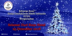 ICHI Mengucapkan, Selamat Hari Raya Natal, 25 Desember 2018