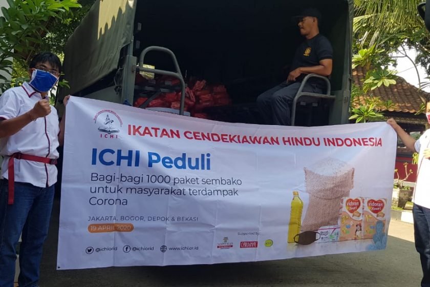 Paket ICHI Peduli 1000 Paket di Lepas oleh Ketum dan Sekjen DPP ICHI