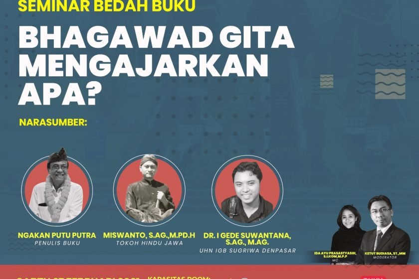 Bedah Buku "Bhagawad Gita Mengajarkan Apa?"