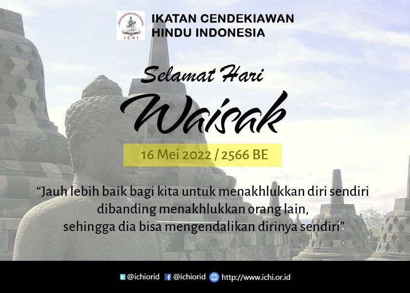 Selamat Hari Waisak 2566 Be I C H I